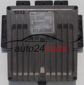 ECU CENTRALITA DE MOTOR RENAULT CLIO 1.5 DCI Delphi R0410C078A, 8200331477, 8200309910 