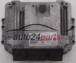 CENTRALINA MOTORE FORD FOCUS C-MAX 1.6 TDCI, BOSCH 0 281 011 263, 0281011263, FoMoCo 4M51-12A650-NE, 4M5112A650NE