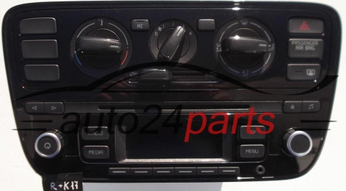 CD MP3 RADIO CONTROL PANEL CLIMATRONIC VOLKSWAGEN SEAT RCD 215 VW / RCD215VW / 1S0035156 / 90151-557/0004 / 901515570004 / 150 820 045 M / 150820045M