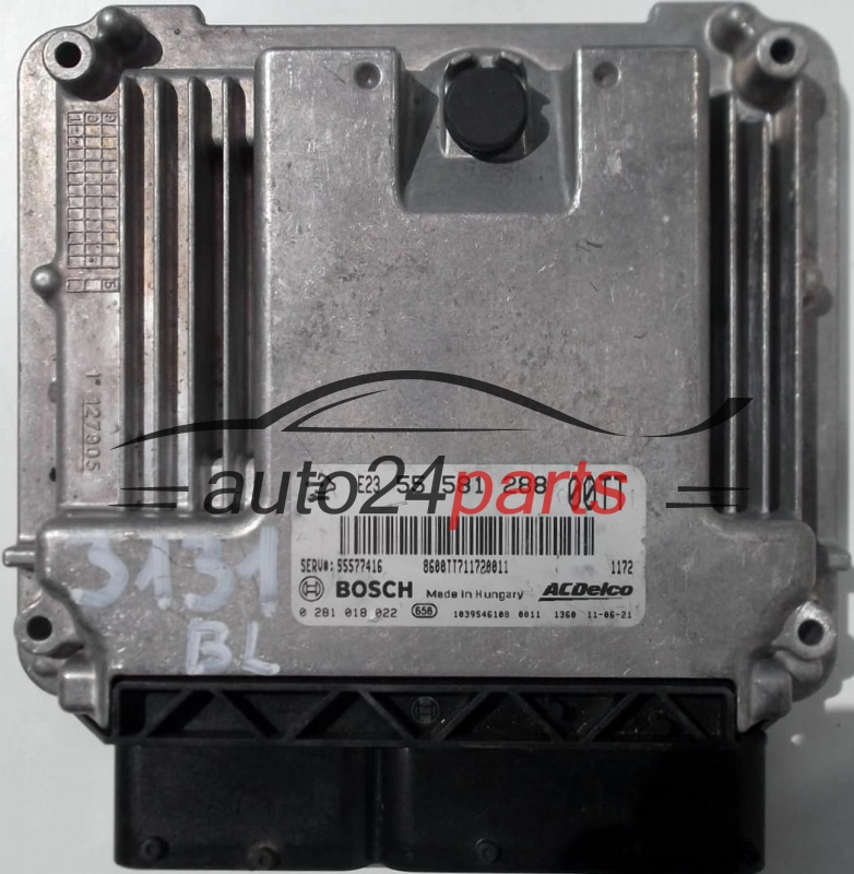 calculateur moteur pour opel chevrolet, holden, vauxhall corsa 1.3 cdti a13dte