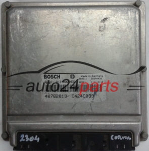 KOMPUTER STEROWNIK SILNIKA LANCIA LYBRA 1.9 JTD BOSCH 0281010002, 0 281 010 002, 46782819 C424C839 - 2304, 4501