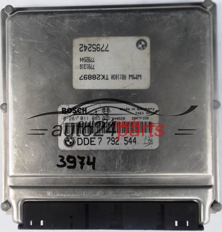 MINI ONE R50 1.4 DIESEL BOSCH 0281011085, 0 281 011 085, DDE 7792544, 7 792 544
