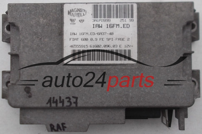 ecu engine control module FIAT 600 0.9