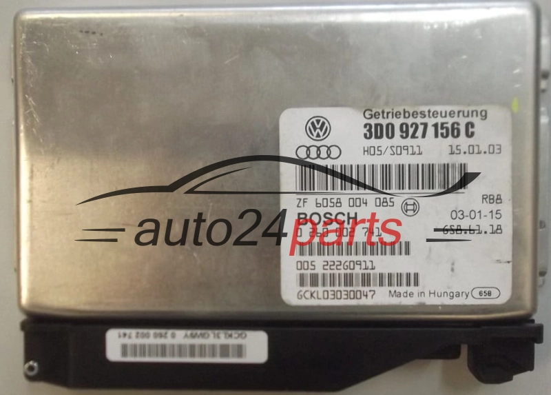 ECU AUTOMATIC GEARBOX  VOLKSWAGEN PHAETON 6.0 BOSCH 0 260 002 741