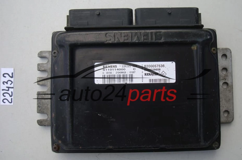 Sterownik silnika Renault Clio 1.2 S110114000C 8200057536