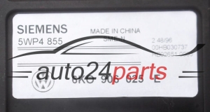 CALCULATEUR MOTEUR SEAT IBIZA CORDOBA VW POLO 1.6 AFT SIEMENS 5WP4 855, 6K0 906 025 E