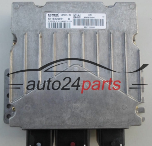 Μονάδα Ελέγχου Κινητήρα  CITROEN PEUGEOT SIEMENS S118230011 D