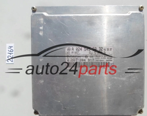 KOMPUTER STEROWNIK SILNIKA MERCEDES C240 BOSCH 0 261 204 917, 0261204917, A 024 545 58 32, A0245455832