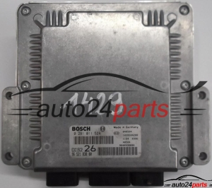 CALCULATEUR MOTEUR CITROEN C5 2.0 HDI BOSCH 0281011524, 0 281 011 524, 9652183880, 96 521 838 80, EDC15C2 26 