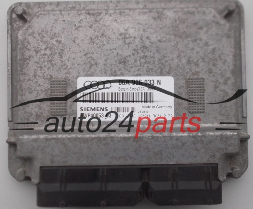 CALCULATEUR MOTEUR VW VOLKSWAGEN GOLF 1.6 APF SIEMENS 5WP40053 03,  06A 906 033 N