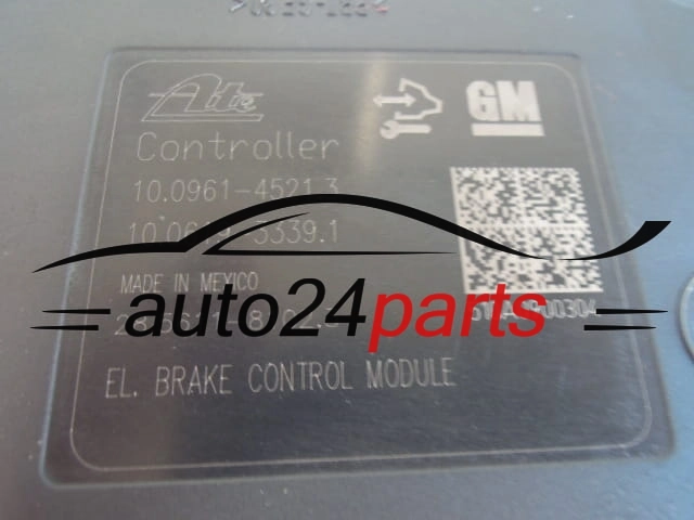 ABS CENTRALINA POMPA  ASTRA J GM 13347808 ABT, ATE 10.0212-0541.4, 10021205414, 10.0961-4521.3, 10096145213, 10.0619-3339.1, 10061933391, 28.5611-8102.3, 28561181023