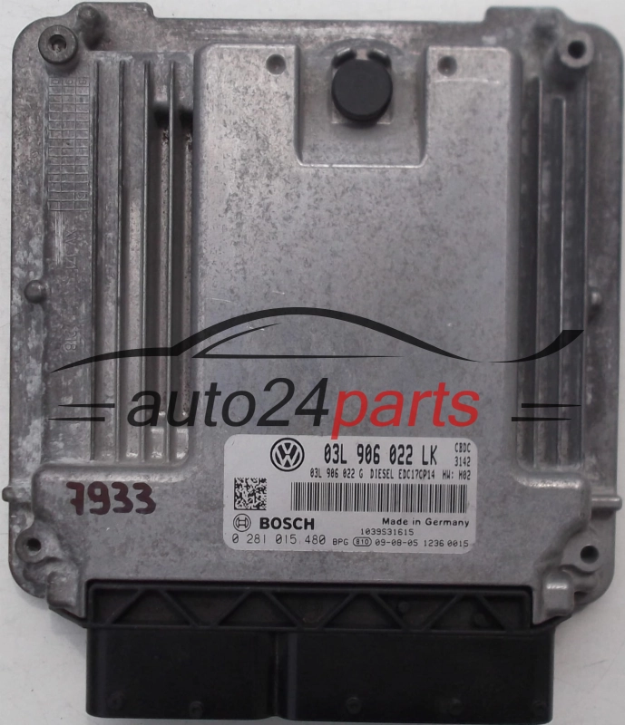 calculateur moteur pour vw volkswagen golf 2.0 tdi