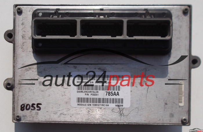 MOTORSTEUERGERÄT ECU STEUERGERAT CHRYSLER JEEP GRAND CHEROKEE 4.0 MOTOROLA 09A0300RC184, P56041 785AA, P56041785AA, WBSBB