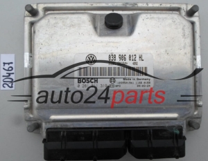 KOMPUTER STEROWNIK SILNIKA VW VOLKSWAGEN POLO 1.9 SDI BOSCH 0281011319, 0 281 011 319, 038906012HL, 038 906 012 HL - 20467, 23495