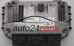 Μονάδα Ελέγχου Κινητήρα CITROEN PEUGEOT 1.6 BOSCH 0 261 208 901, 96 625 605 80