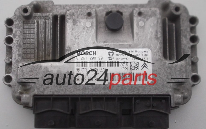 Μονάδα Ελέγχου Κινητήρα CITROEN PEUGEOT 1.6 BOSCH 0 261 208 901, 96 625 605 80