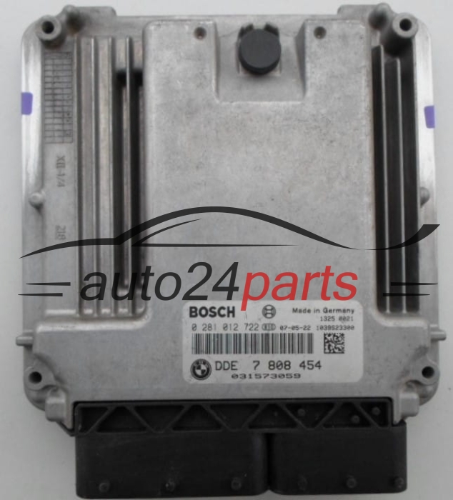 Μονάδα Ελέγχου Κινητήρα BMW MINI COOPER 1.6 D BOSCH 0 281 012 722,  DDE 7 808 454