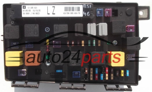 ELEKTRISCHER KASTEN SICHERUNGKASTEN SICHERUNG UND RELAIS STROMKASTEN RELAISKASTEN OPEL ZAFIRA B 1.9 CDTI 13 285 621, 13285621 LZ, 5DK 009 464-70, 5DK009464-70 