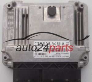 CALCULATEUR MOTEUR AUDI VOLKSWAGEN BOSCH 0 281 019 900, 0281019900, 03L 906 018 QH, 03L906018QH, 03L906018ES, EDC17C46 