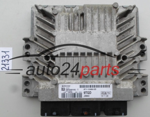 KOMPUTER STEROWNIK SILNIKA FORD TRANSIT 2.0 TDCI Continental 5WS40819G-T, 5WS40819GT, FoMoCo 9T11-12A650-GD, 9T1112A650GD, 9TGD, SID206