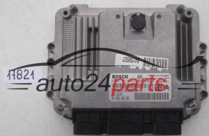 KOMPUTER STEROWNIK SILNIKA PEUGEOT 307 1.6 HDI BOSCH 0 281 011 863, 0281011863, 96 593 422 80, 9659342280, 9653958980, EDC16C34 -  17821, 17822, 17823, 18204, 709, 728, 740
