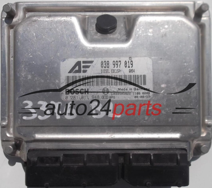 MOTORSTEUERGERÄT ECU STEUERGERÄT VW VOLKSWAGEN SHARAN SEAT ALHAMBRA 1.9 TDI 038997019