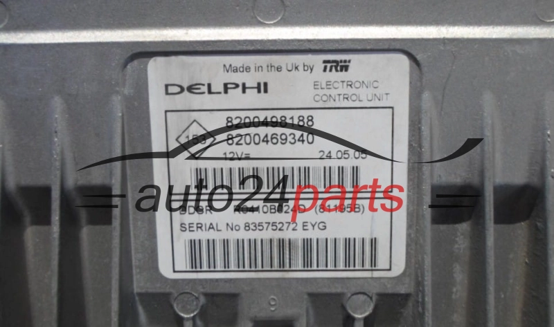 ECU ENGINE CONTROLLER RENAULT MEGANE 1.5 DCI Delphi R0410B024D