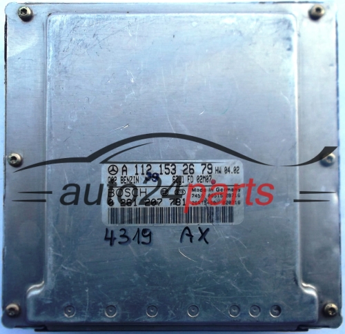 calculateur moteur pour mercedes w209, clk 320 