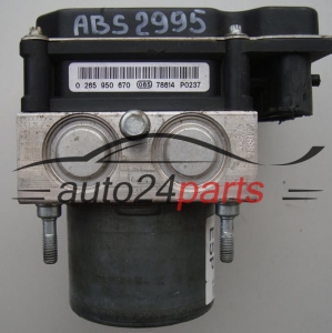 Αντλία αβς FIAT BRAVO BOSCH 0 265 235 291, 0265235291, 51789679, 0265950670