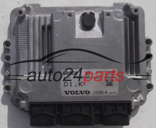 MOTORSTEUERGERÄT ECU STEUERGERÄT  VOLVO V50 1.6 D BOSCH 0 281 016 590,  31272996 AB