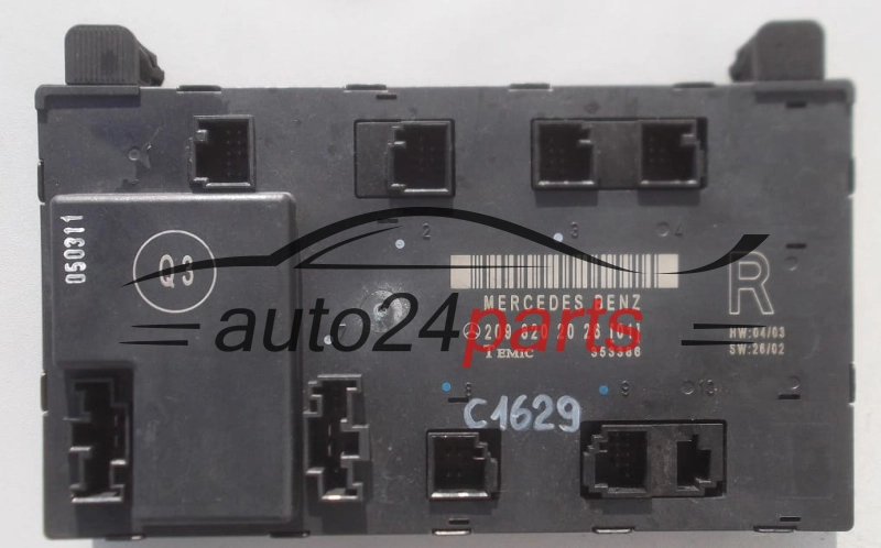CENTRALITA DE CONFORT MERCEDES W203 209 820 20 26 01, 2098202026, TEMIC 353386