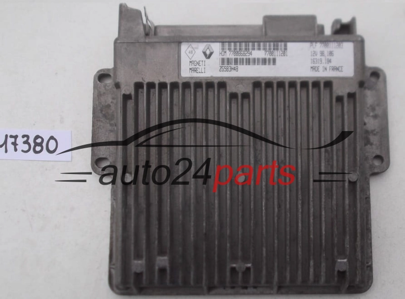 ECU ENGINE CONTROLLER RENAULT CLIO 1.2 7700111201