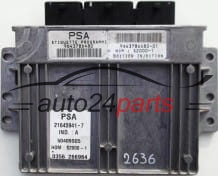 MOTORSTEUERGERÄT ECU STEUERGERÄT PEUGEOT 406 1.8 21645941-7, PSA 9643786480, 9643786680-01, S2000-1, 50409S05