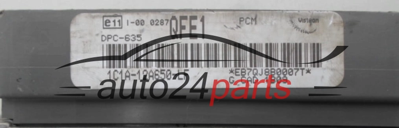 CENTRALINA MOTORE FORD TRANSIT 2.0 TDDI 1C1A-12A650-LF, 1C1A12A650LF, DPC-635, QEF1