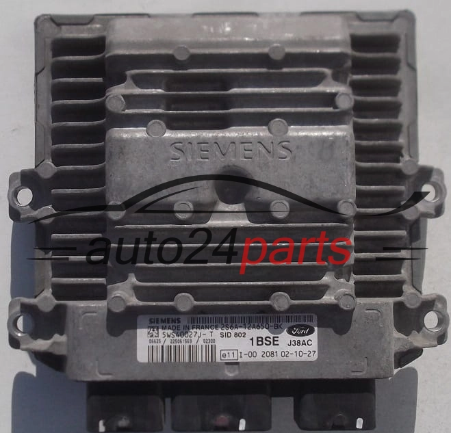Μονάδα Ελέγχου Κινητήρα FORD FIESTA 1.4 TDCI SIEMENS 5WS40027J-T
