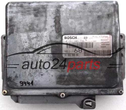 KOMPUTER STEROWNIK SILNIKA CITROEN SAXO, PEUGEOT 106 