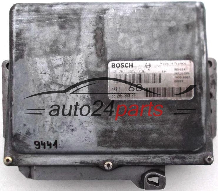 KOMPUTER STEROWNIK SILNIKA CITROEN SAXO, PEUGEOT 106 