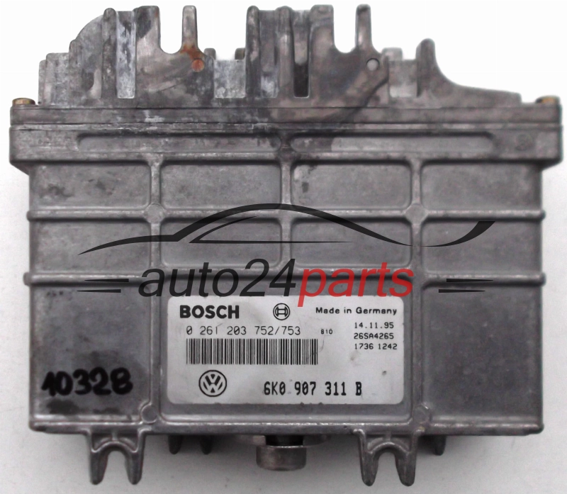 SEAT CORDOBA 1.6 6K0907311B, 6K0 907 311 B, BOSCH 0261203752/753, 0 261 203 752, 0261203753 