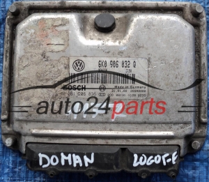 ECU CENTRALITA DE MOTOR SEAT IBIZA CORDOBA 1.6 6K0 906 032 Q, 6K0906032Q, BOSCH 0 261 206 836, 0261206836, 26SA0000 