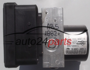 ABS POMPA I STEROWNIK RENAULT TWINGO 8200 403 322 F, 8200403322F, 44CT2AAY1, ATE 10.0207-0059.4, 10020700594, 10.0970-1409.3, 10097014093 -  