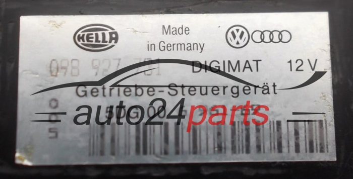 COMPUTADOR CAIXA DE VELOCIDADES AUTOMÁTICA VOLKSWAGEN T4 2.5 TD HELLA 5DG 00 6 961-69,  098 927 731