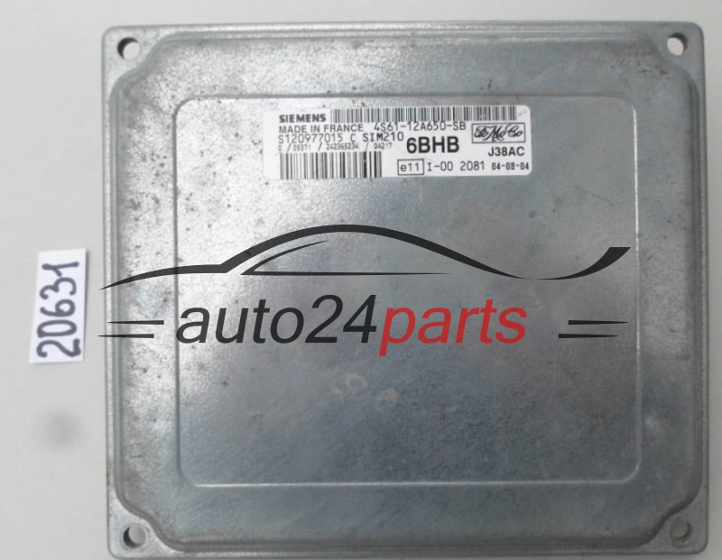 Μονάδα Ελέγχου Κινητήρα FORD FIESTA 1.3 SIEMENS SIM210 S120977013 C, S120977013C, 4S6112A650SB, 4S61-12A650-SB 6BHB