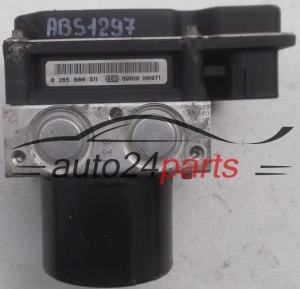BOMBA HIDRAULICA Y CENTRALITA ABS VOLKSWAGEN SEAT SKODA BOSCH 0 265 231 712, 0265231712, 6Q0 614 117 S, 6Q0614117S, 0 265 800 511, 0265800511, 6Q0907379AF 