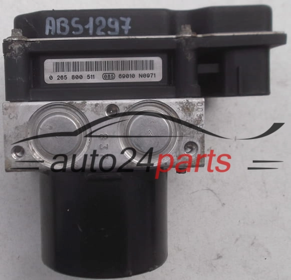 BOMBA HIDRAULICA Y CENTRALITA ABS VOLKSWAGEN SEAT SKODA BOSCH 0 265 231 712, 0265231712, 6Q0 614 117 S, 6Q0614117S, 0 265 800 511, 0265800511, 6Q0907379AF 