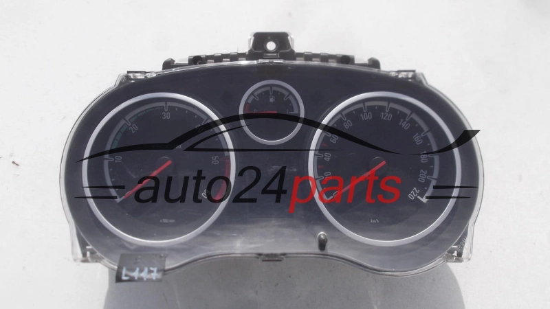 QUADRO STRUMENTI CRUSCOTTO CONTACHILOMETRI OPEL CORSA D JOHNSON CONTROLS 28120244-5, 281202445, P0013281901 
