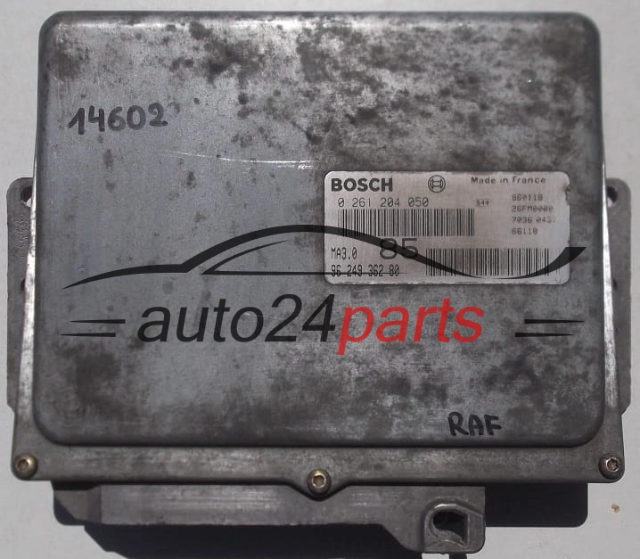 BOSCH 0 261 204 050, 0261204050, 96 249 362 80, 9624936280