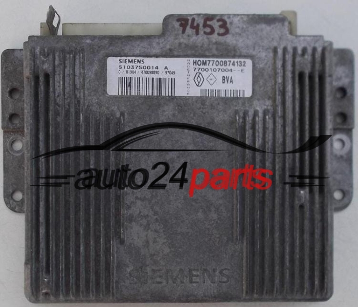 RENAULT LAGUNA 1.8 SIEMENS S103750014A, S103750014 A, HOM7700874132 HOM 7700974132, 7700107004