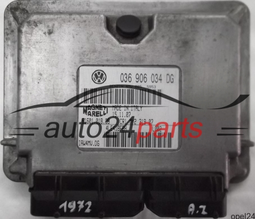 MOTORSTEUERGERÄT ECU STEUERGERÄT SEAT IBIZA CORDOBA 1.4 BBZ 036906034DG, 036 906 034 DG, 6160101809, 61601.018.09, IAW4MVDG, IAW4MV.DG