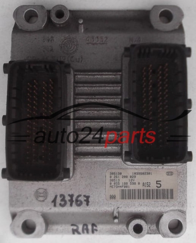CENTRALITA DE MOTOR FIAT PUNTO BOSCH 0 261 208 029, 0261208029, 0 055 188 598 0, 00551885980 