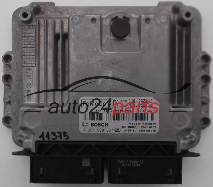 Μονάδα Ελέγχου Κινητήρα FORD 1.6 STCI BOSCH 0 261 S09 367, 0261S09367, C1B1-12A650-LC, C1B112A650LC, CV2A-12B684-CA, CV2A12B684CA 